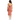 ROXY WAVEY BABY RIB KNIT DRESS-REDWOOD BURL
