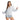 ROXY WILD AND FREE STRIPED PONCHO HOODIE-SNOW WHITE BEACHSIDE STRIPE