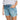 ROXY AUTHENTIC DENIM SHORTS-MEDIUM BLUE