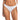 ROXY LOVE THE BAJA CHEEKY BIKINI BOTTOMS-BRIGHT WHITE