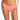 ROXY LOVE THE COMBER RIB HIPSTER BIKINI BOTTOMS-TEA ROSE