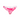 ROXY PRINTED BEACH CLASSICS CHEEKY BIKINI BOTTOMS-SHOCKING PINK ALOHA