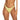 ROXY SALTY SHINE HIGH LEG CHEEKY BIKINI BOTTOM