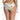 Roxy Printed Beach Classics Regular Bikini Bottoms Bright White Herbier Back