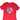 SCALES I HEART USA WOMENS SHORT SLEEVE T-SHIRT-HEATHER RED-S