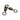 SHORE PRO TACKLE BLACK 3-WAY CRANE SWIVEL
