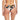 ROXY PRINTED BEACH CLASSICS CHEEKY BIKINI BOTTOMS