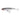 YO-ZURI 3D TOPKNOCK PENCIL-SILVER BLACK-5"-