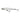 YO-ZURI HYDRO MONSTER SHOT-WHITE / SILVER-95MM 3-3/4 1-3/8OZ-
