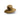 HEMLOCK BARBADOS UPF 50+ ORANGE FLORAL STRAW LIFEGUARD HAT