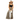 ALOHA PAINTED BIRDS MID POUCH- NEUTRALS