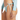 ROXY SEASIDE TROPICS CHEEKY SMOCK BIKINI BOTTOMS-